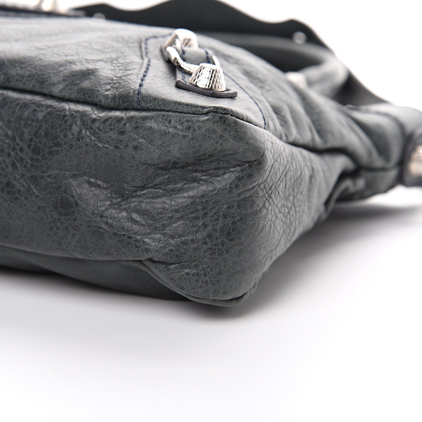 Agneau Giant 12 Silver Hardware First Anthracite