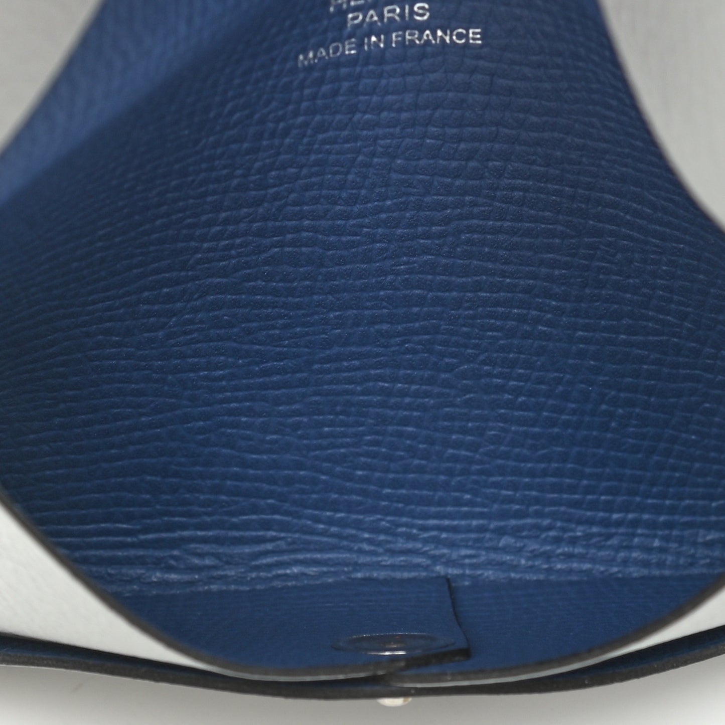 Epsom Verso Calvi Card Case Bleu Glacier Bleu Brighton