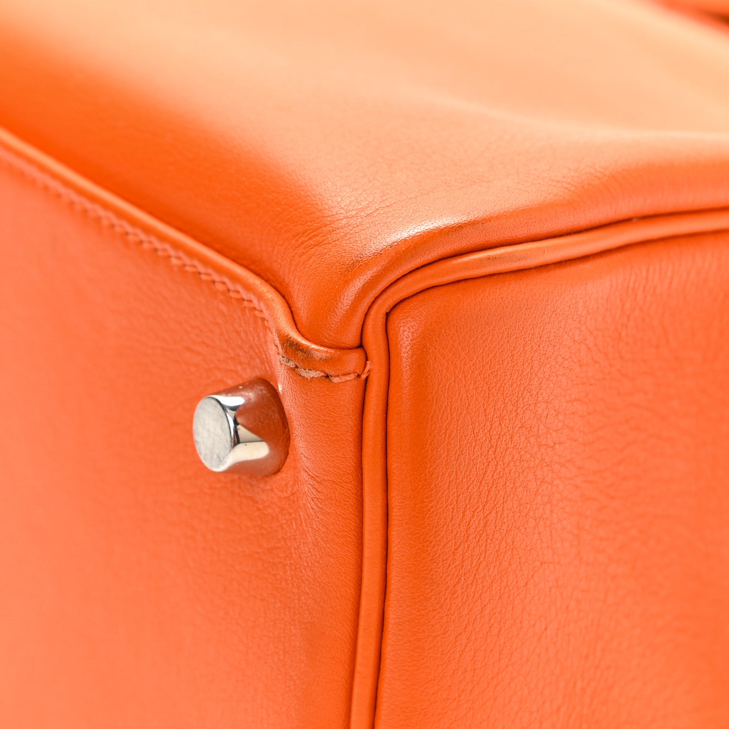 Hermes Swift Kelly Retourne 32 Orange 19 of 19