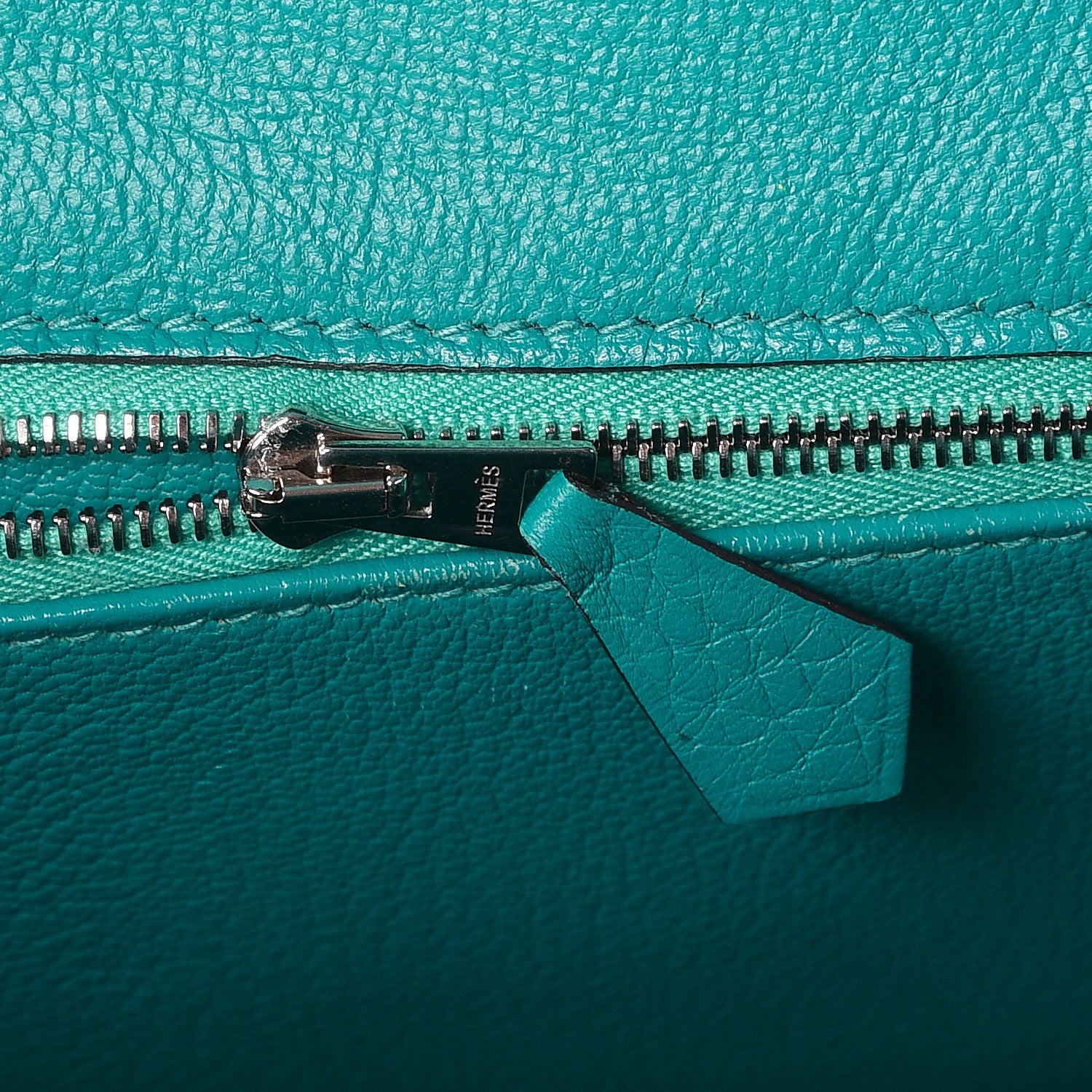 Hermes Taurillon Clemence Birkin 35 Bleu Paon 9 of 23