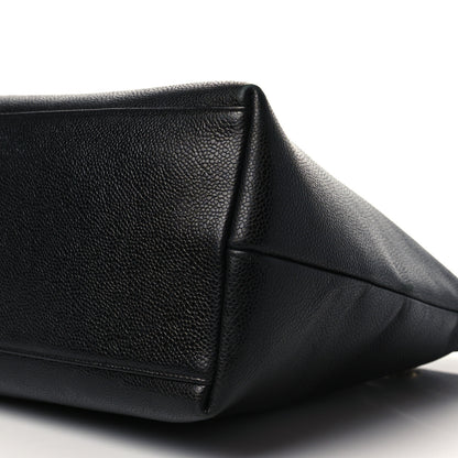 Chanel Caviar CC Shopper Tote Black 5 of 8