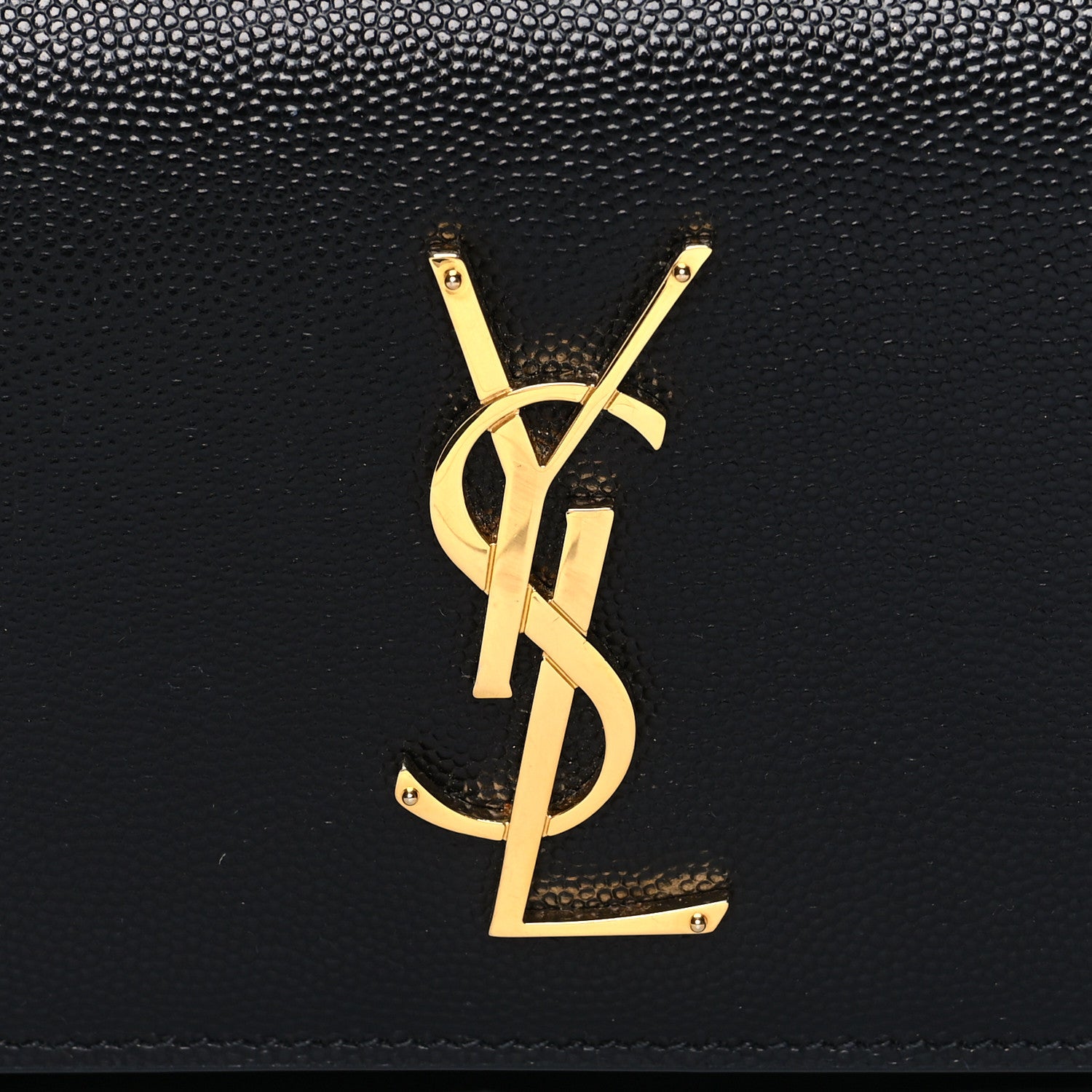 Saint Laurent Grain De Poudre Monogram Kate Belt Bag Black 8 of 10