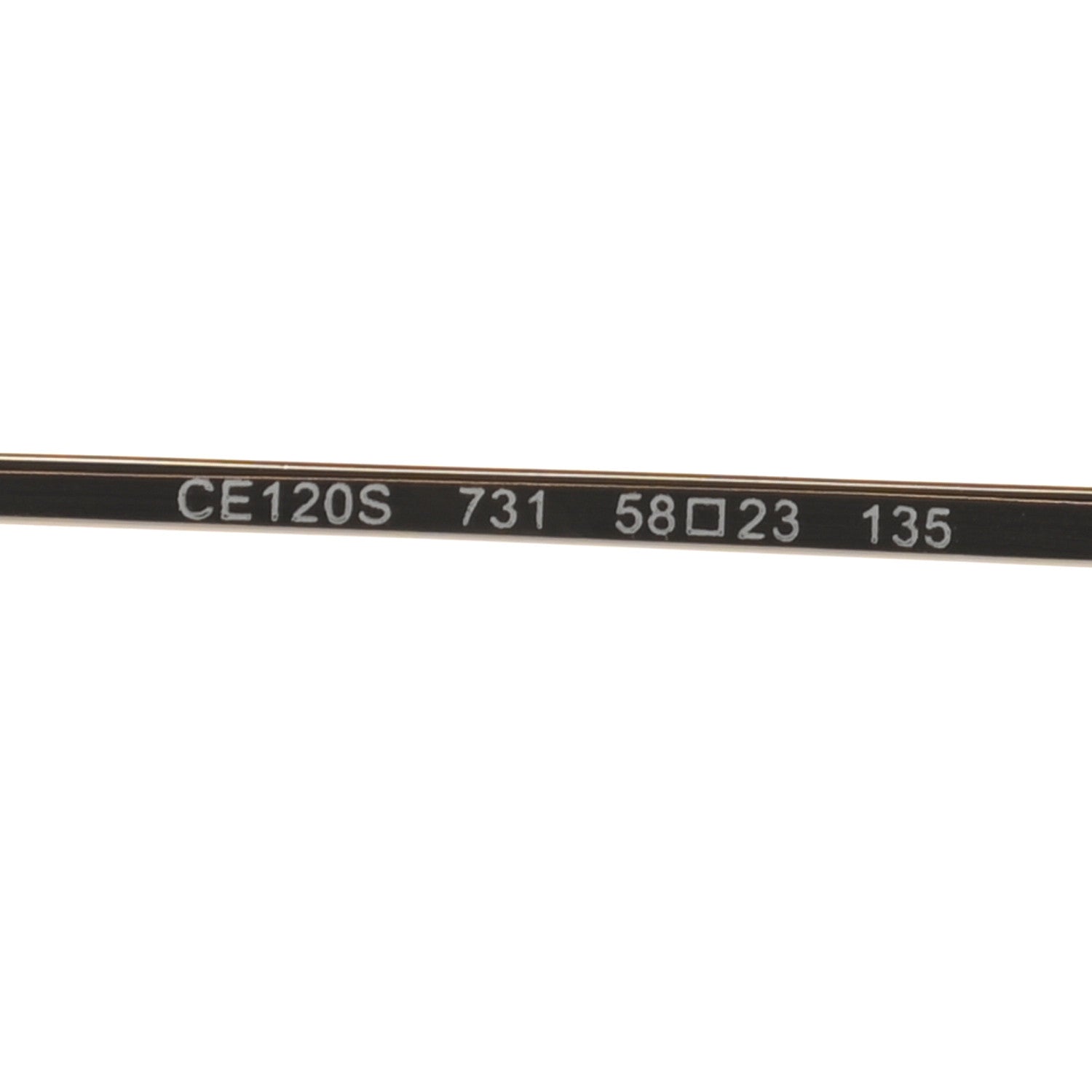 Chloe Oversized Round Carlina Sunglasses CE120S Gold 5 of 8