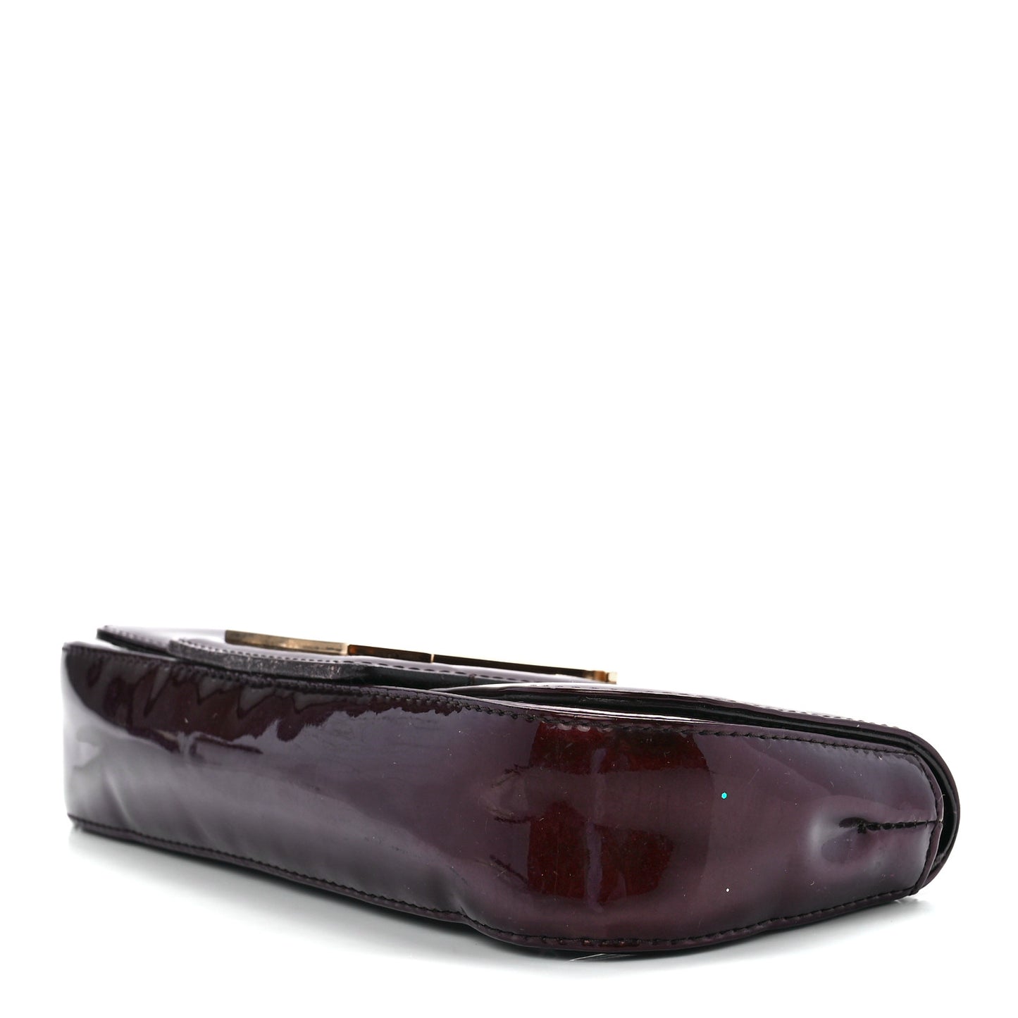 Patent Sobe Clutch Rouge Fauviste