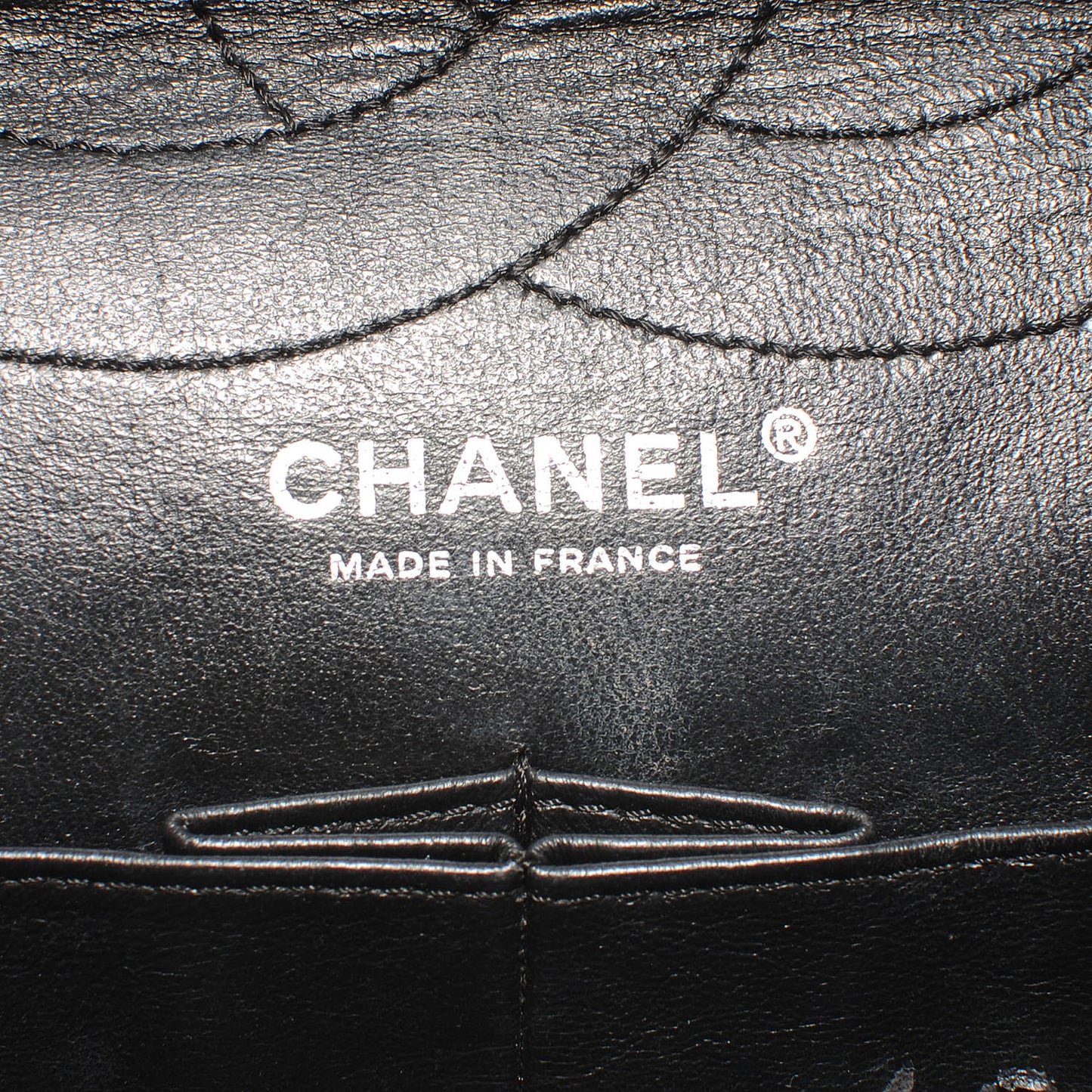Aged Calfskin 2.55 Reissue 227 Flap Metallic Grey