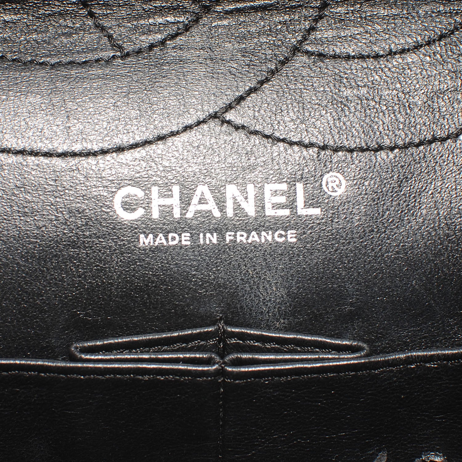 Chanel Aged Calfskin 2.55 Reissue 227 Flap Metallic Grey 6 of 7