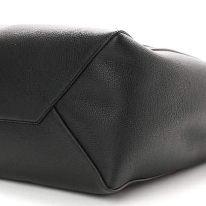Celine Soft Grained Calfskin Small Belt Cabas Phantom Black 9 of 9