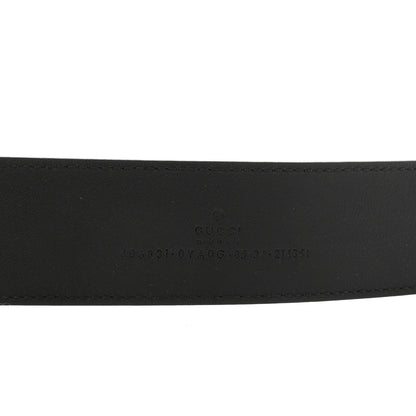 Gucci Plutone Calfskin Double G 40mm Belt 85 34 Black 3 of 5