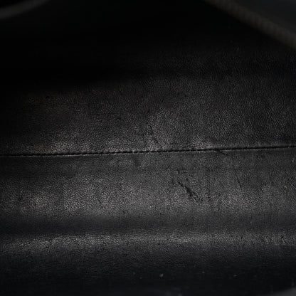 Saint Laurent Python Calfskin Embossed Monogram Baby Cabas Black 5 of 22