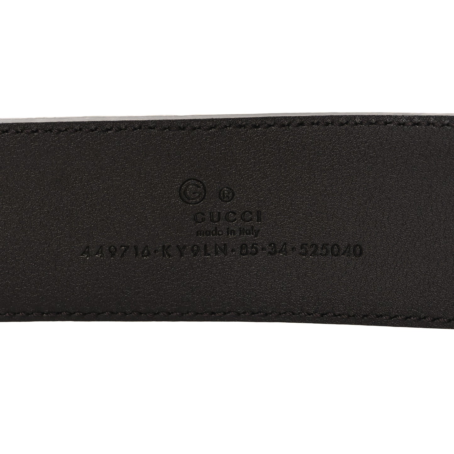 Monogram Dollar Calfskin 40mm Belt 85 34 Beige Ebony Testa Di Moro