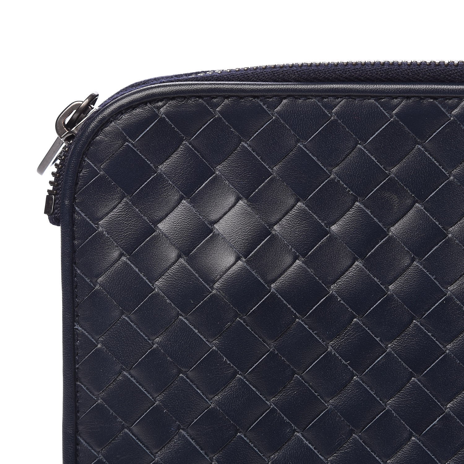 Bottega Veneta Calfskin Intrecciato Small Document Light Tourmaline 11 of 11