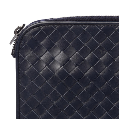 Bottega Veneta Calfskin Intrecciato Small Document Light Tourmaline 11 of 11
