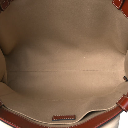 Chloe Calfskin Medium Woody Ribbon Tote Sepia Brown 5 of 10