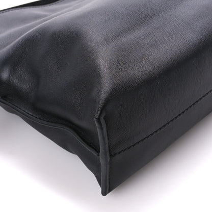 Loewe Calfskin Mini Flamenco Knot Clutch Black 9 of 10