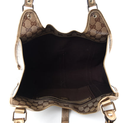 Gucci Crystal Monogram Medium Joy Shoulder Bag Bronze 5 of 12