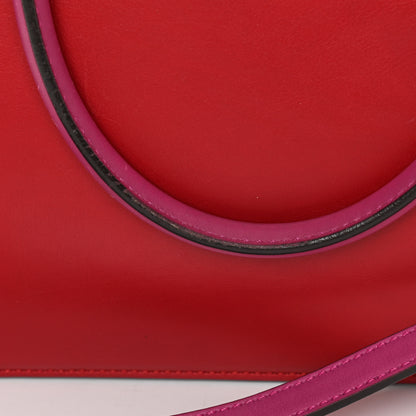 Gucci Calfskin Small Top Handle Bag Hibiscus Red New Rosette 19 of 23