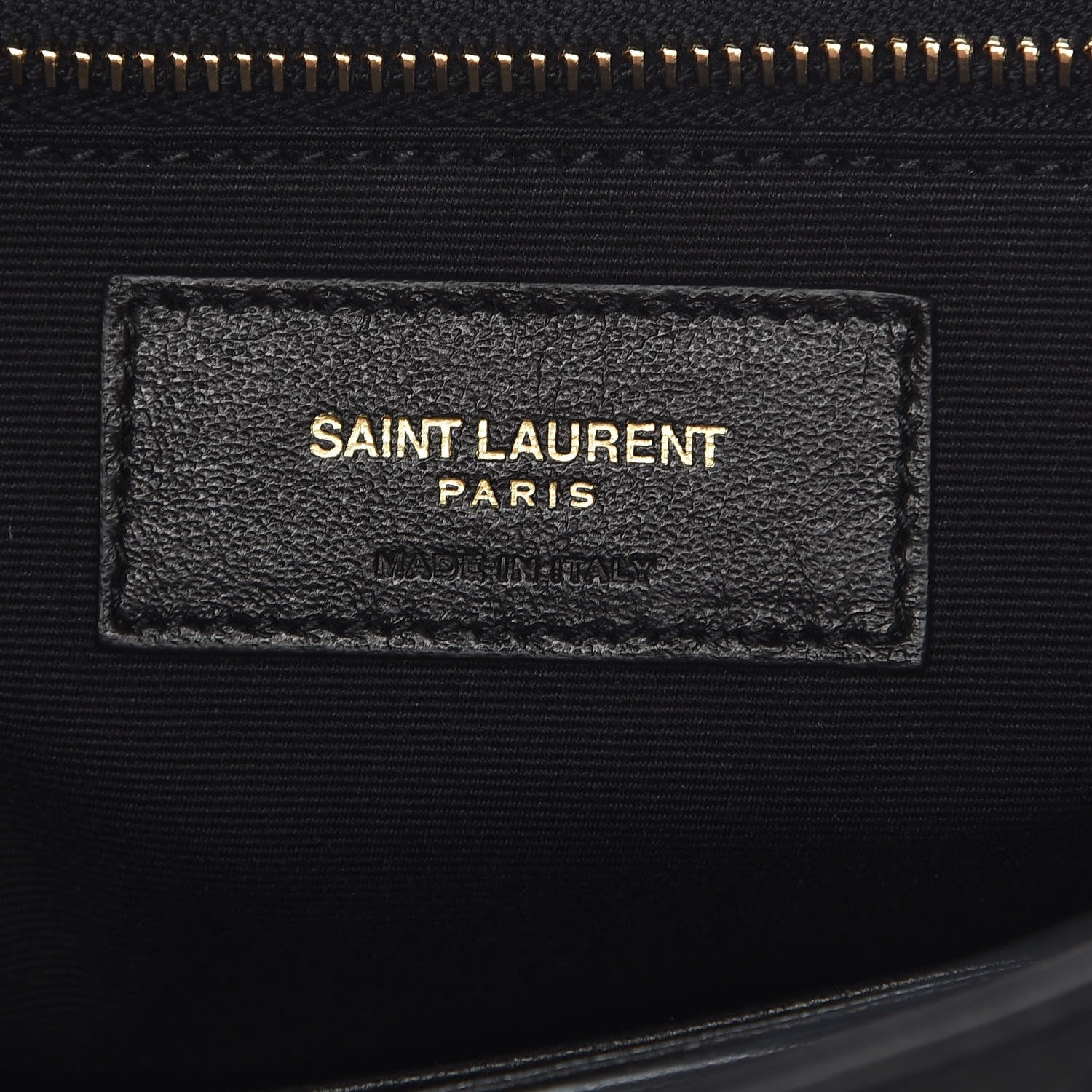 Saint Laurent Lambskin Patchwork Monogram Large Jamie Black 6 of 10