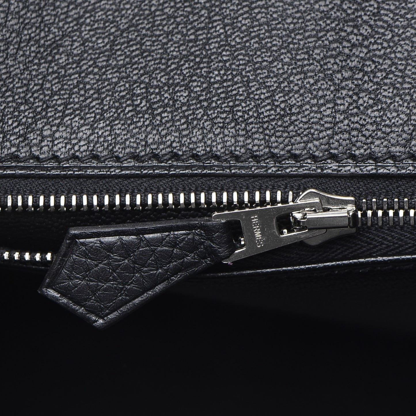 Taurillon Clemence Birkin 30 Black