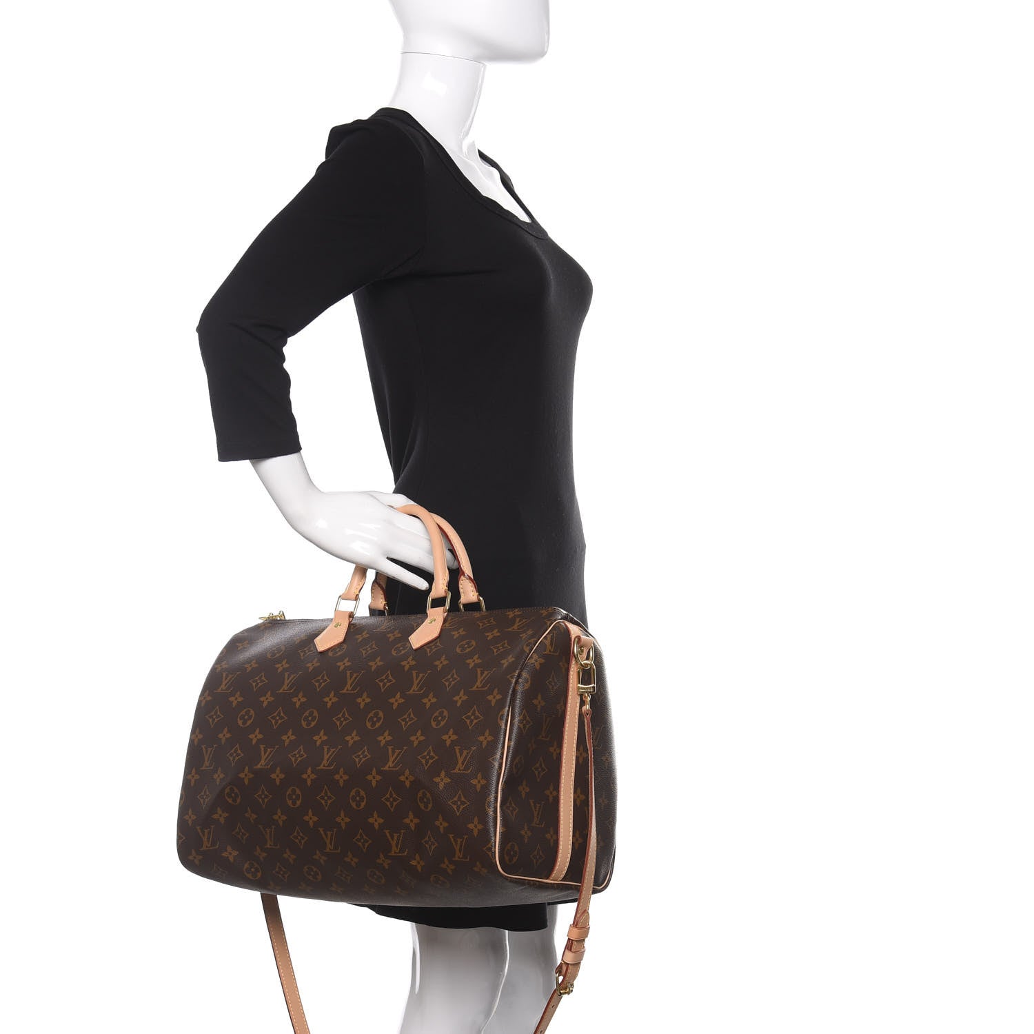 Louis Vuitton Monogram Speedy Bandouliere 40 3 of 13