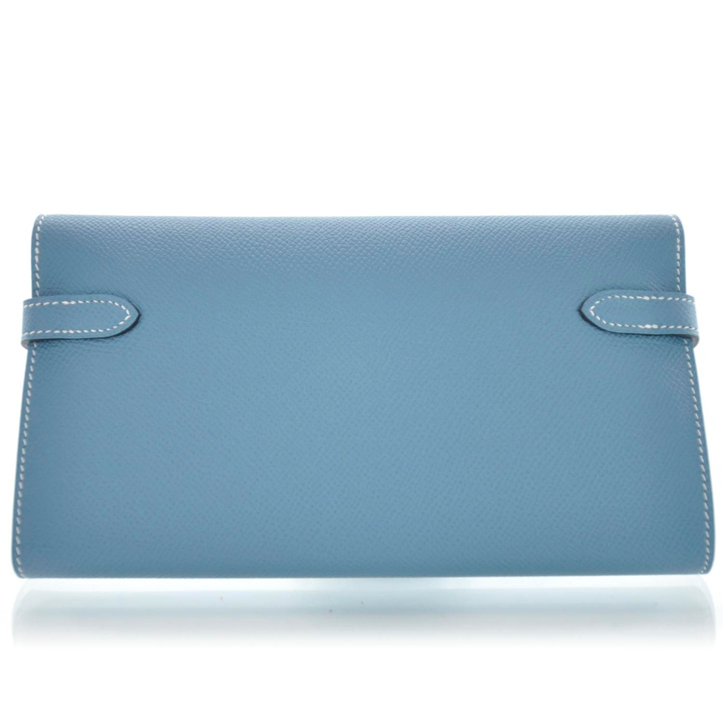 Epsom Kelly Longue Wallet Blue Jean