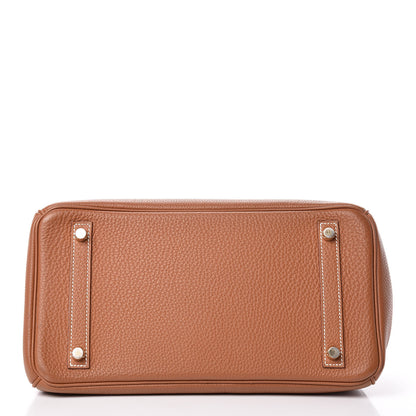 Hermes Togo Birkin 30 Gold 6 of 32