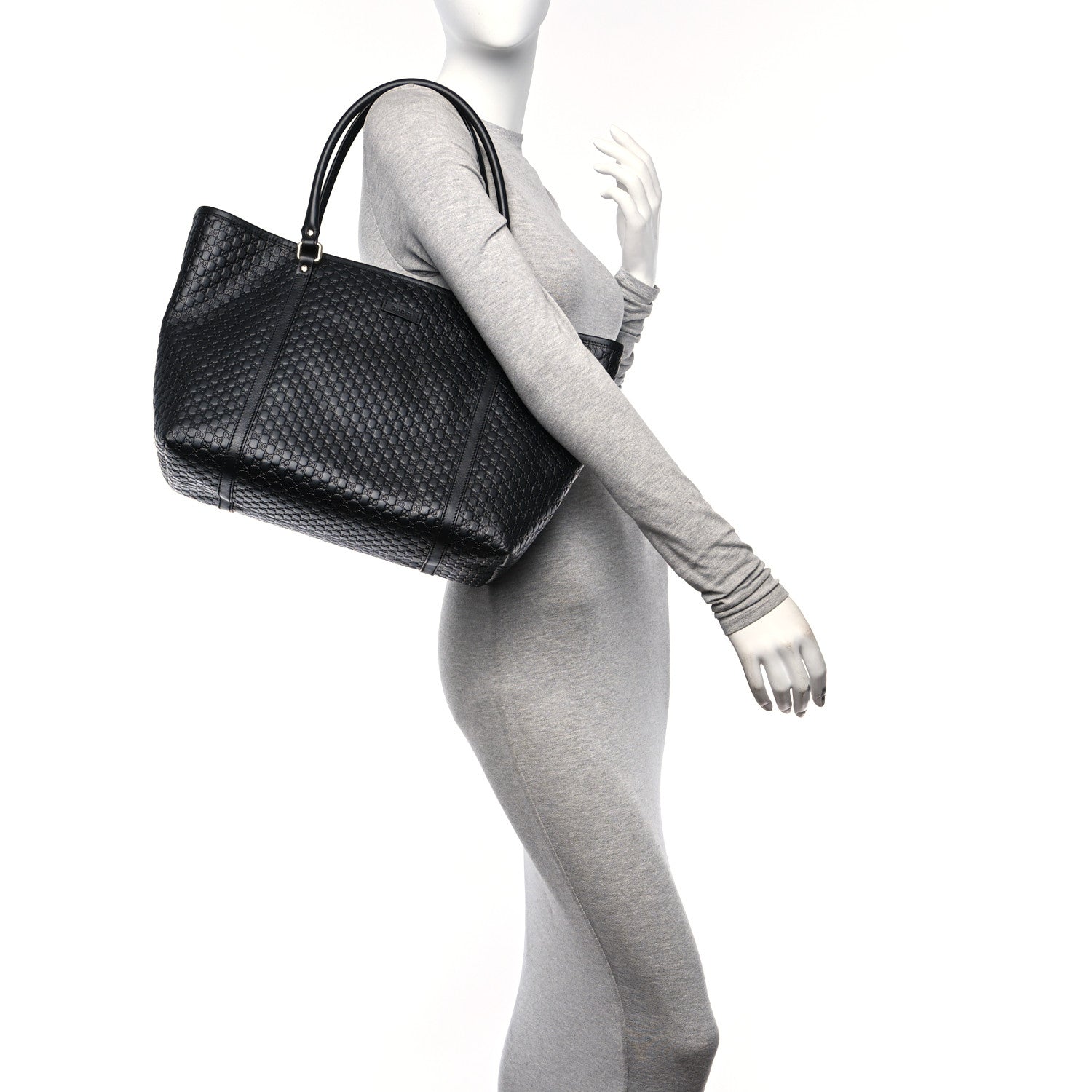 Gucci Microguccissima Medium Joy Tote Black 2 of 10