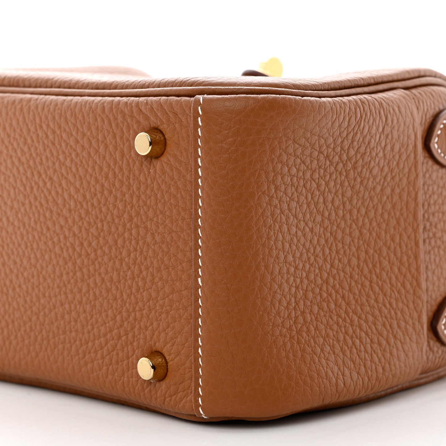 Taurillon Clemence Mini Lindy 20 Gold