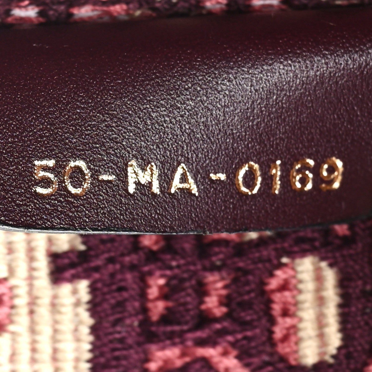 Christian Dior Oblique Large Book Tote Burgundy Multicolor Burgundy Multicolor 7 of 11