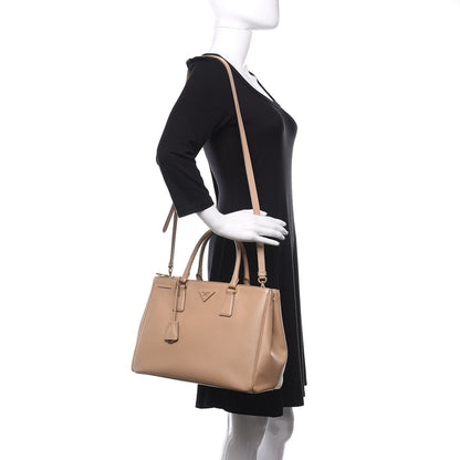 Prada Saffiano Medium Galleria Double Zip Tote Cammeo 2 of 16