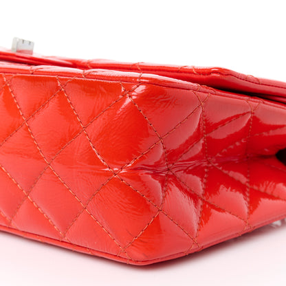 Chanel Distressed Patent Quilted 2.55 Reissue 226 Flap Red 10 of 10