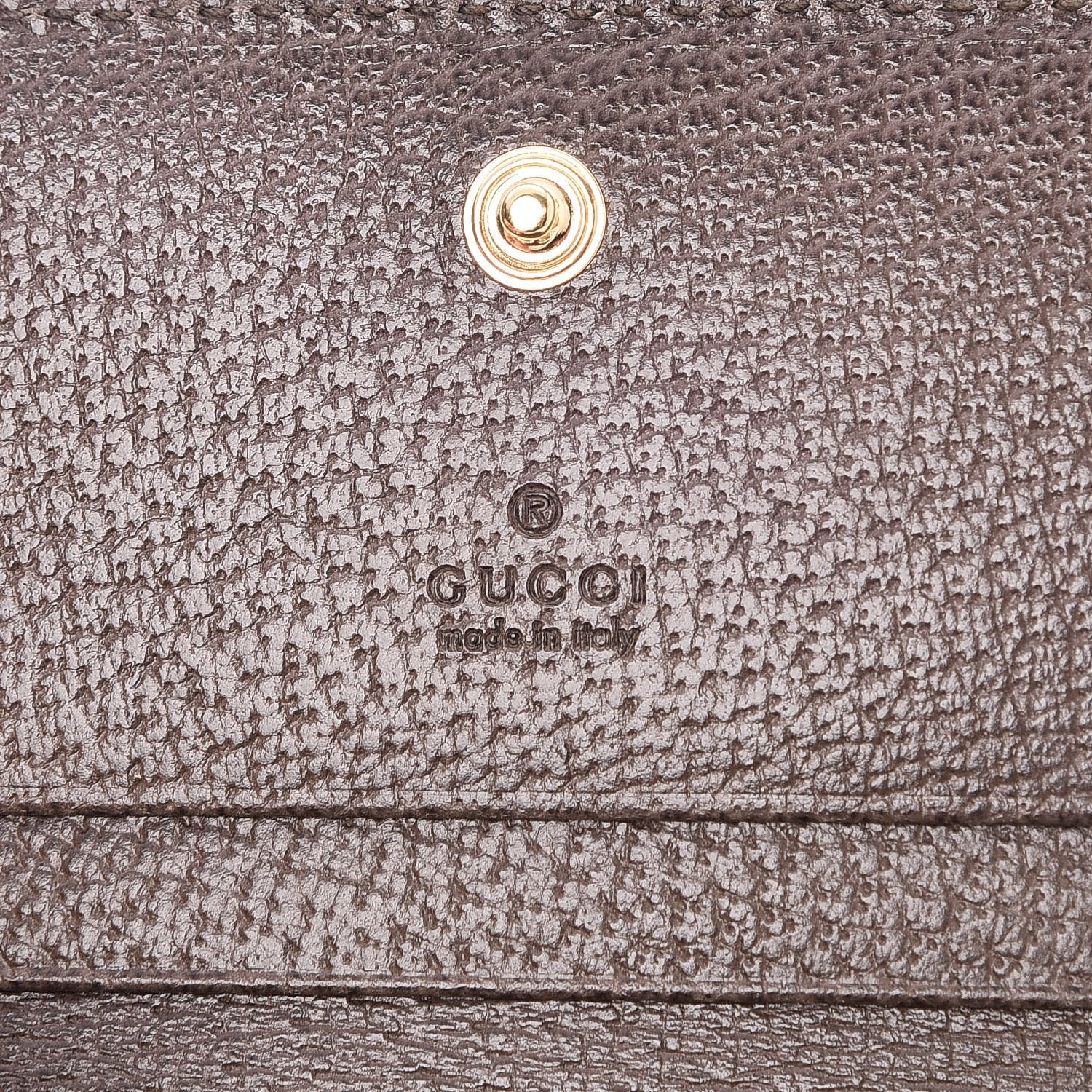 Gucci GG Supreme Monogram Bengal Card Case Beige Pink 6 of 8