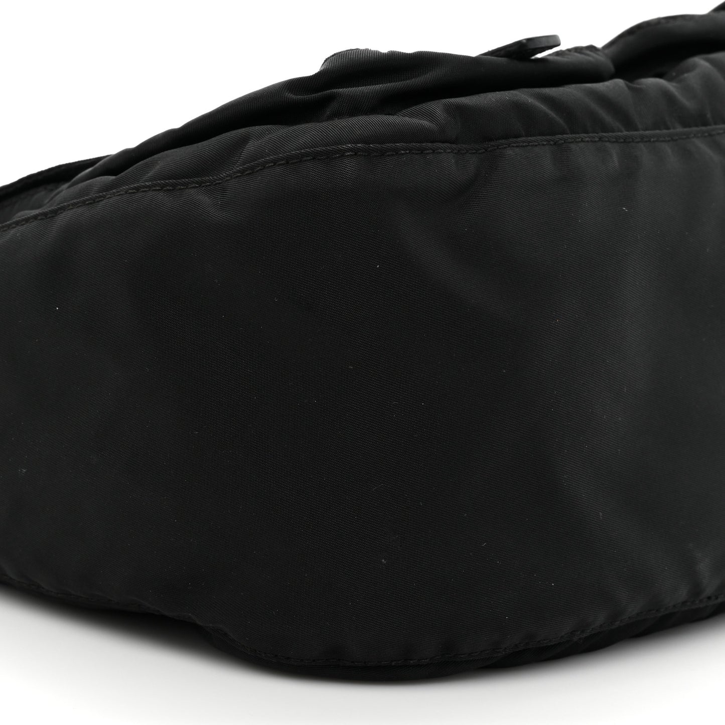 Tessuto Nylon Messenger Bag Black