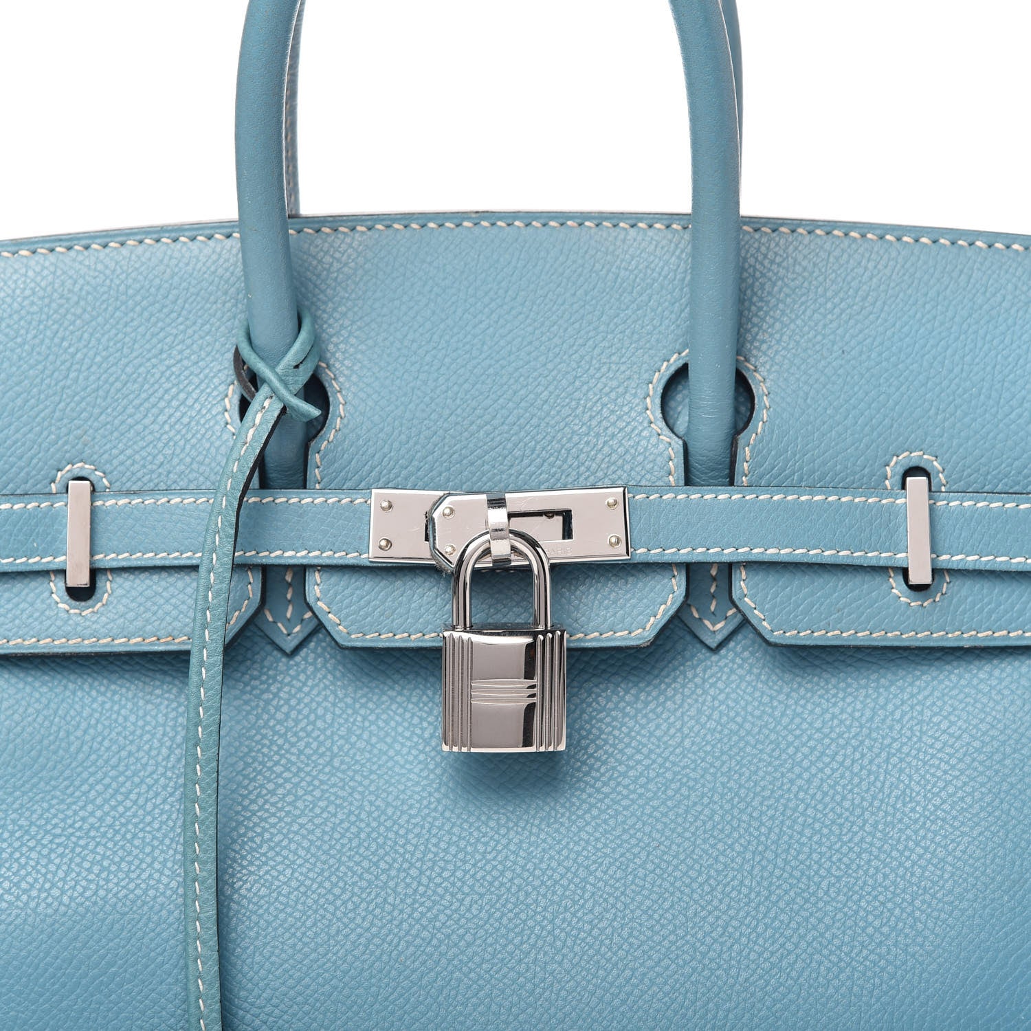 Hermes Epsom Birkin 25 Bleu Jean 10 of 18