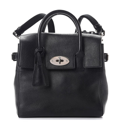 Mulberry Natural Leather Mini Cara Delevingne Convertible Satchel Black 1 of 12