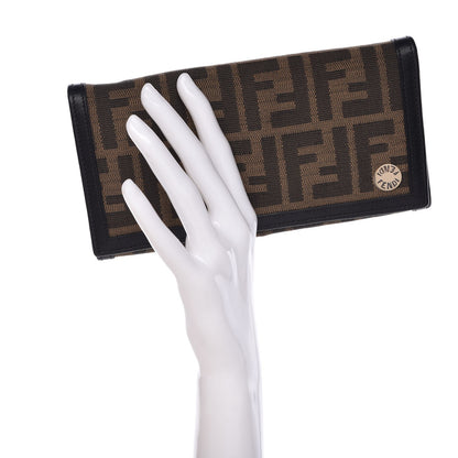 Fendi Zucca Continental Wallet Tobacco 2 of 12