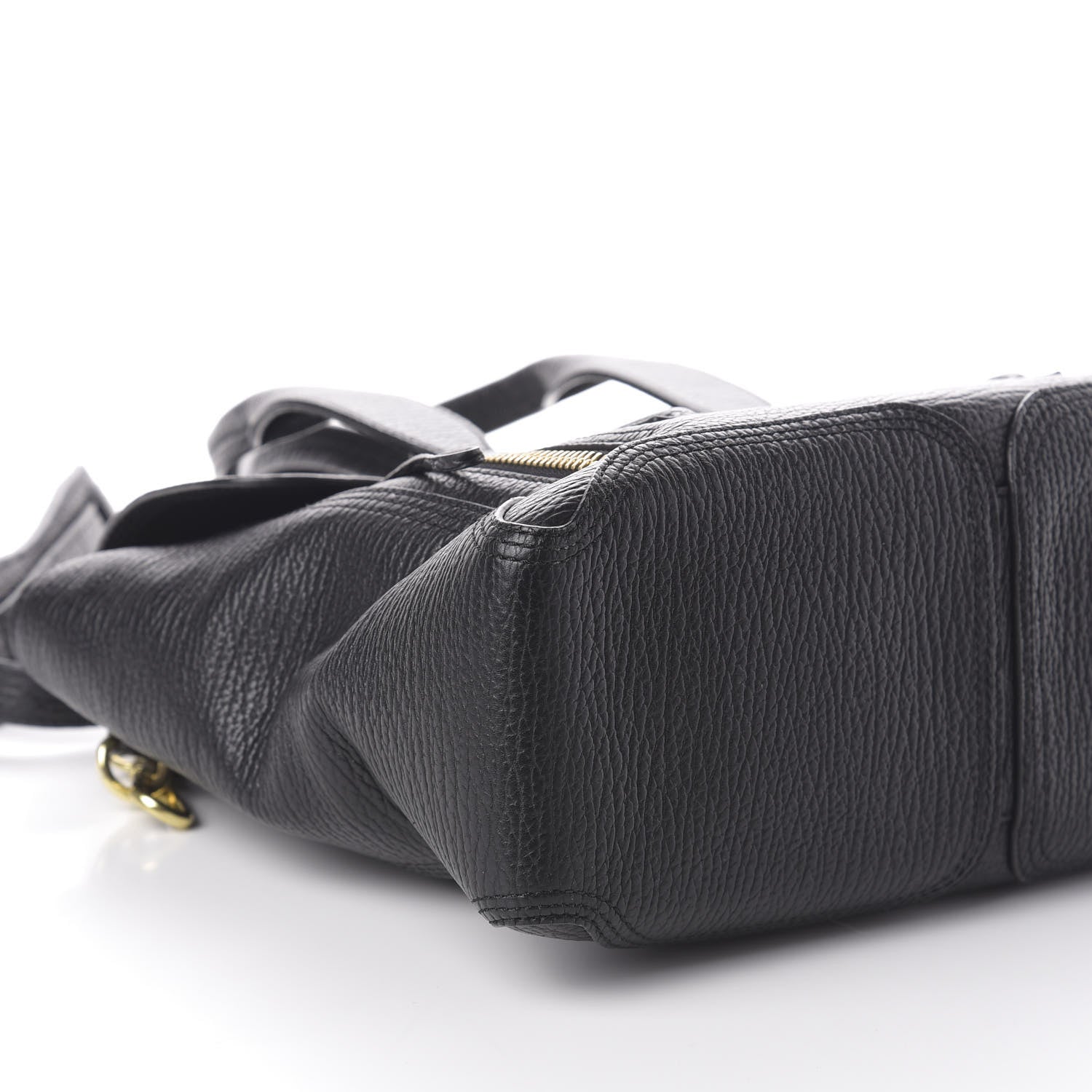 3.1 Phillip Lim 3.1 Textured Calfskin Medium Pashli Satchel Black 9 of 10