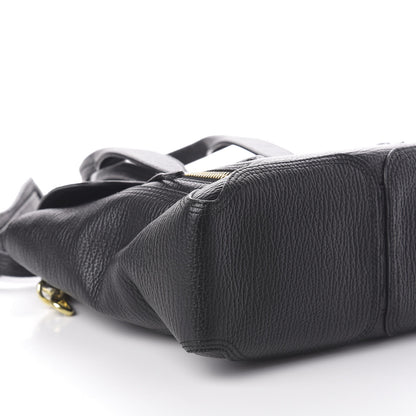 3.1 Phillip Lim 3.1 Textured Calfskin Medium Pashli Satchel Black 9 of 10