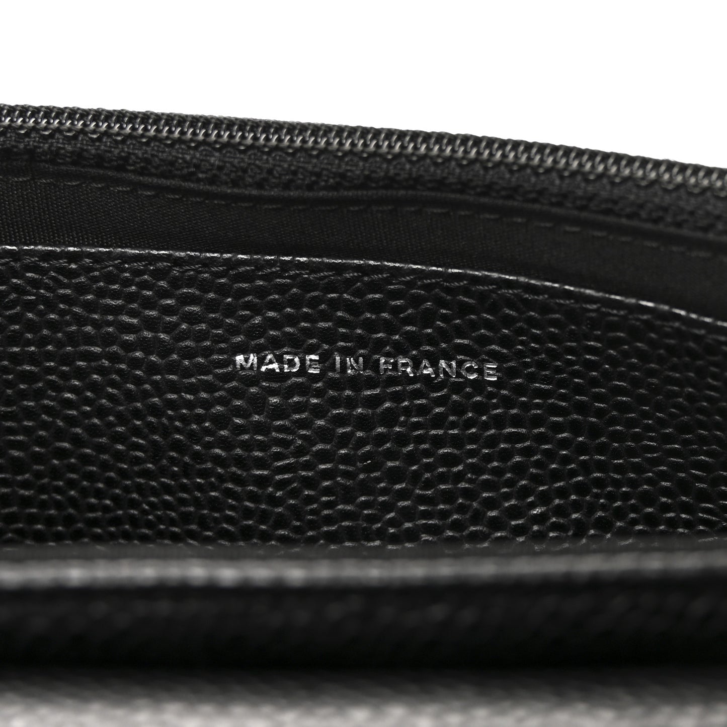 Caviar Half Moon Wallet On Chain WOC Black