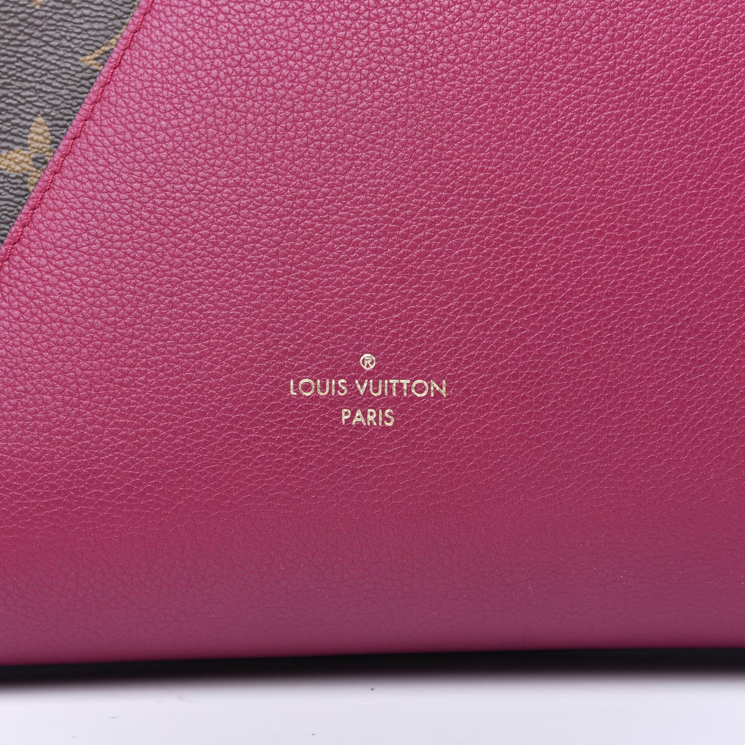 Louis Vuitton Calfskin Monogram Kimono Tote Grape 9 of 9