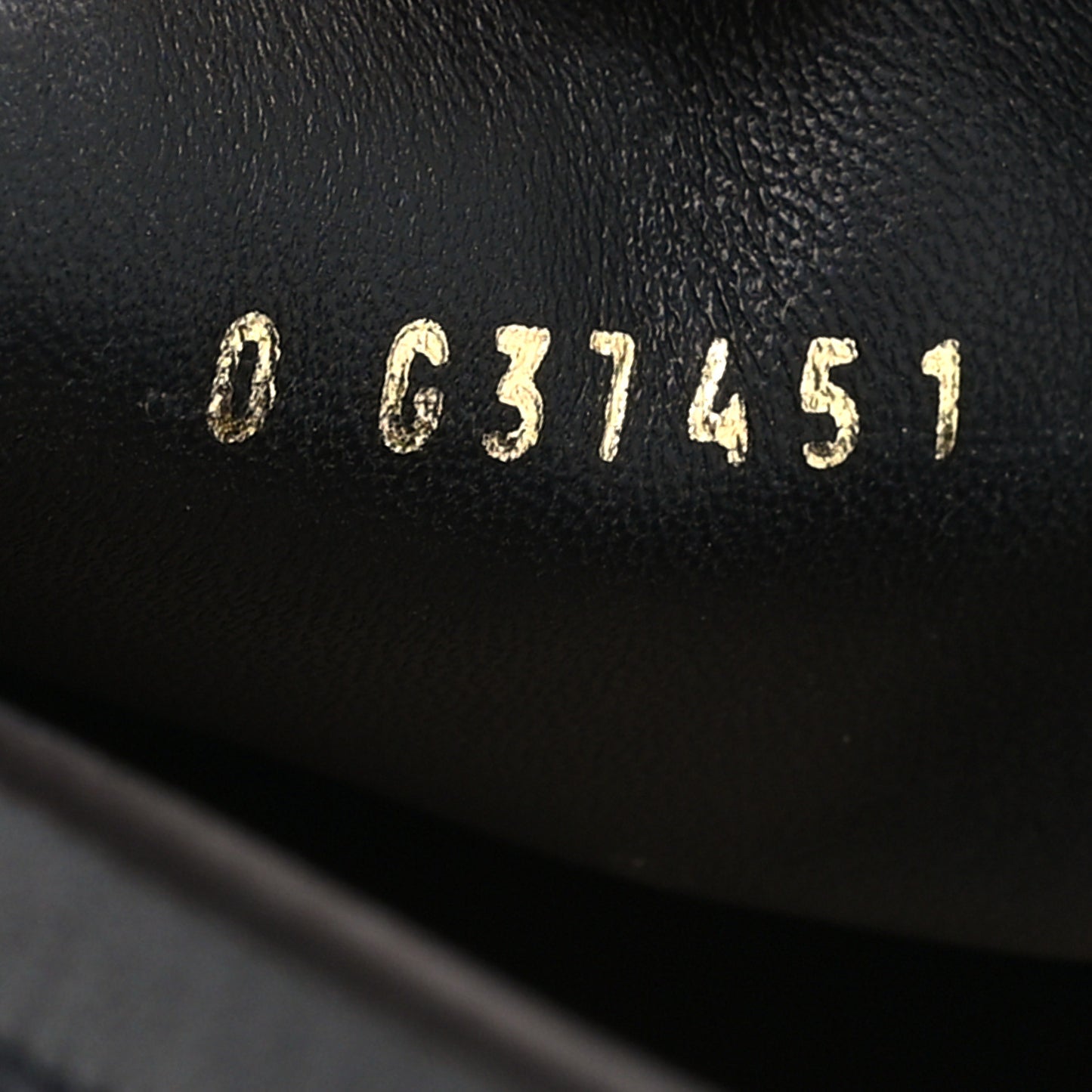 Lambskin CC Mocassin Loafers 39.5 Black