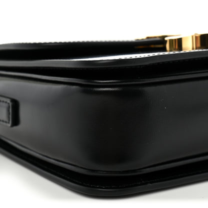 Celine Shiny Calfskin Teen Triomphe Black 9 of 10