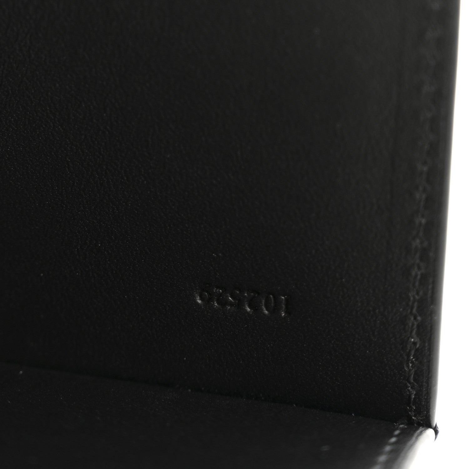 Loewe Textured Calfskin Plain Cardholder Black 7 of 9