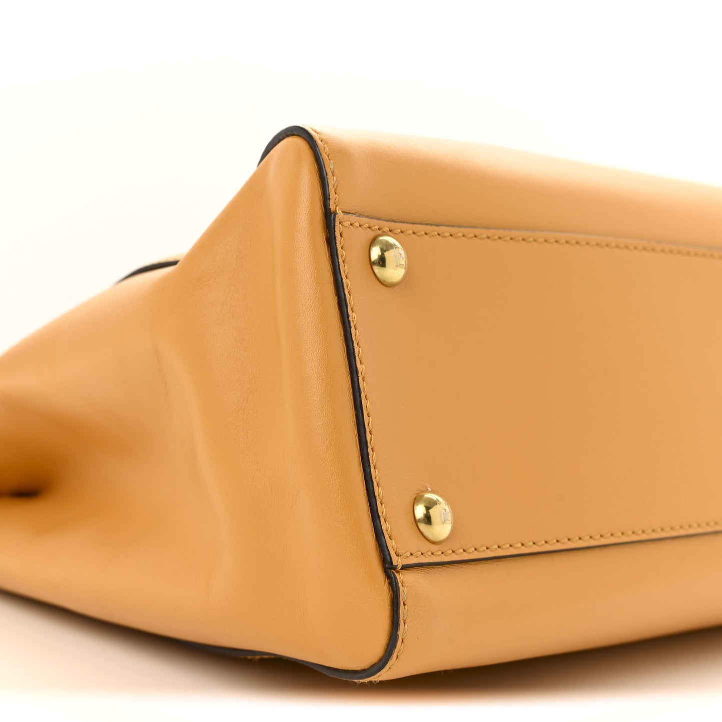 Vitello Morgan Fabric Jacquard Pequin Medium Peekaboo Iconic Satchel Giallo Syrup Tobacco Black