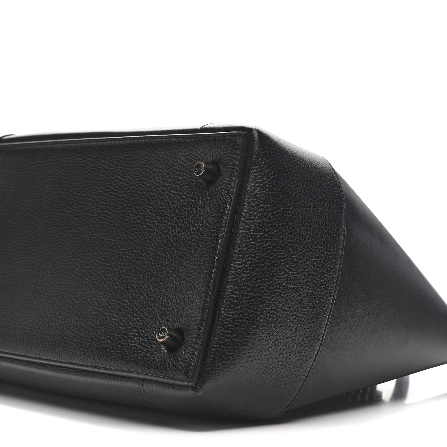 Christian Louboutin Grained Calfskin Spike Large Eloise Tote Black 10 of 14