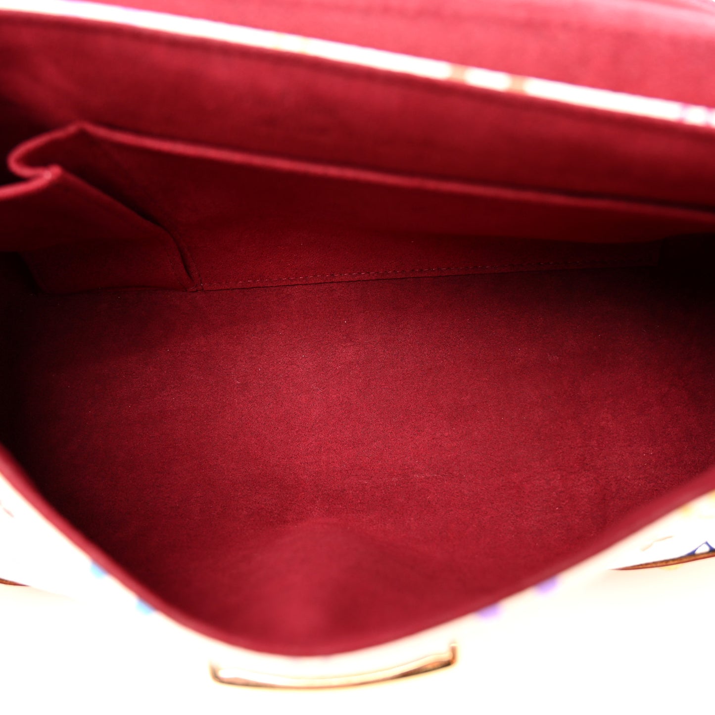 Monogram Multicolor Beverly MM White