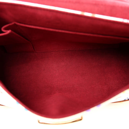 Louis Vuitton Monogram Multicolor Beverly MM White 5 of 12