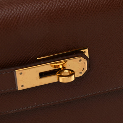 Hermes Courchevel Kelly Retourne 35 Noisette 11 of 13