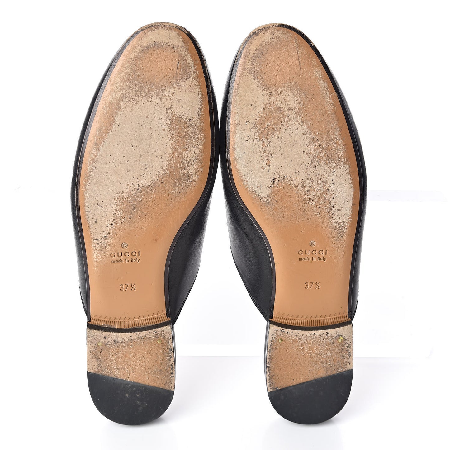 Calfskin Womens Princetown Slippers 37.5 Black