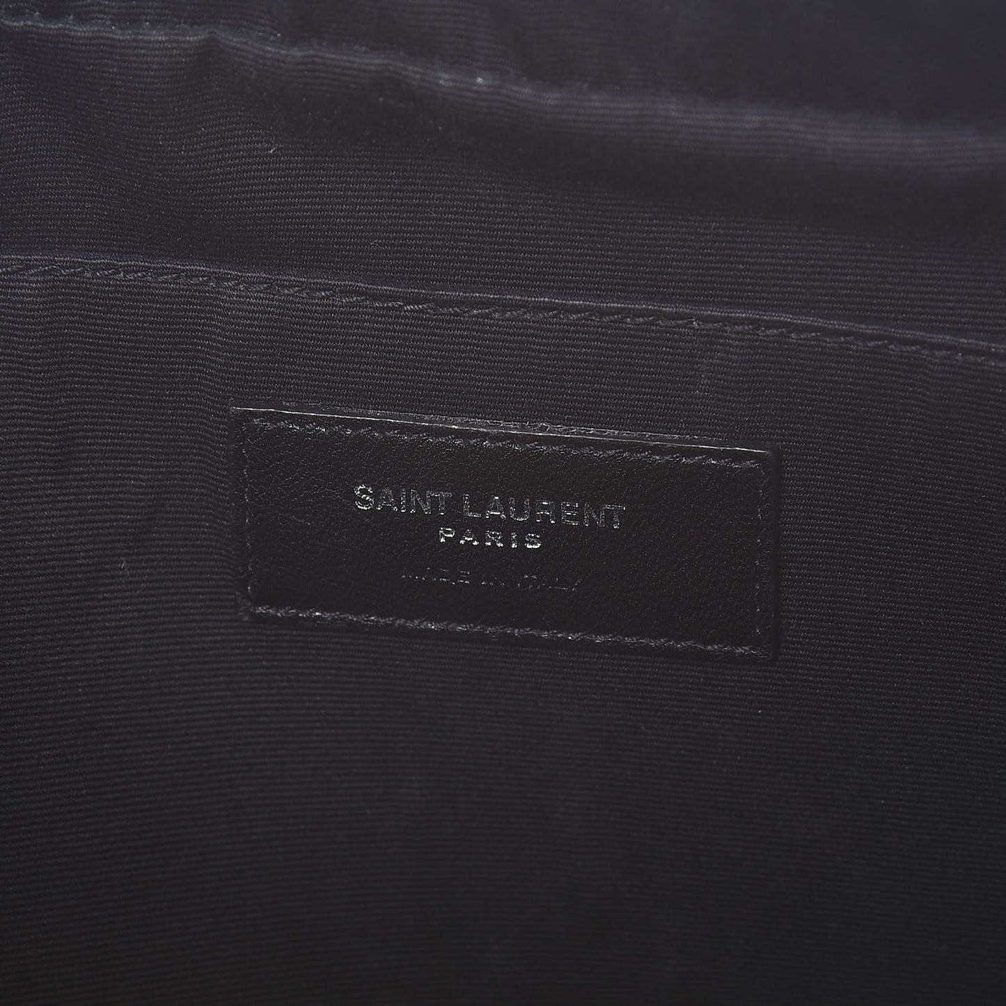 Lambskin Monogram Small Lou Camera Bag Black