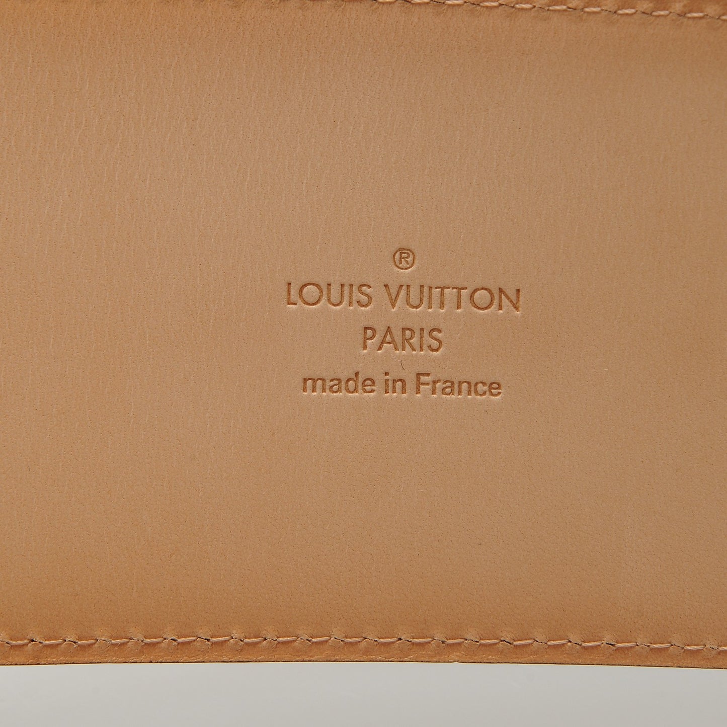 Patent LV Facettes Belt 85 34 Amarante